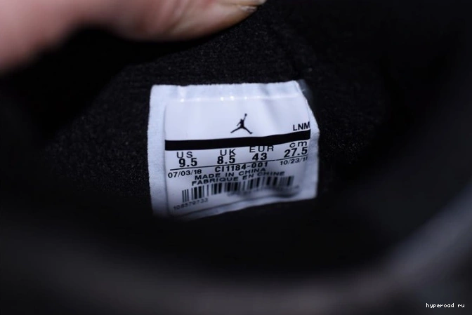 Retro 4 Black Laser Jordan Air CI1184-001 0604